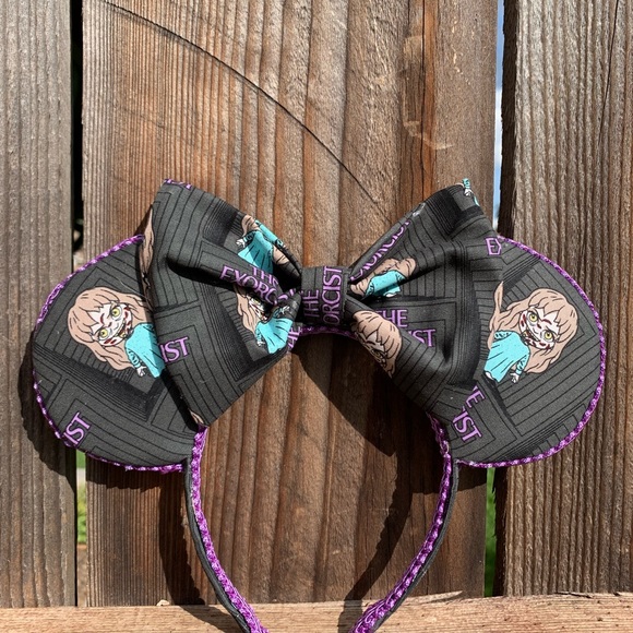 mayrafabuleux Accessories - The Exorcist Minnie Ears, Halloween Minnie Ears mayrafabuleux Accessories - The Exorcist Minnie Ears, Halloween Minnie Ears